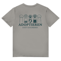 Adoptieren statt Ignorieren - Premium Bio V-Neck T-Shirt Herren