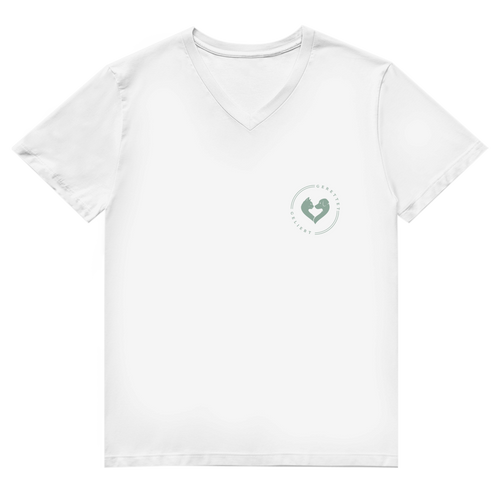 Adoptieren statt Ignorieren - Premium Bio V-Neck T-Shirt Herren