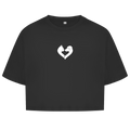 Glücksmomente – Oversize Crop Top Damen