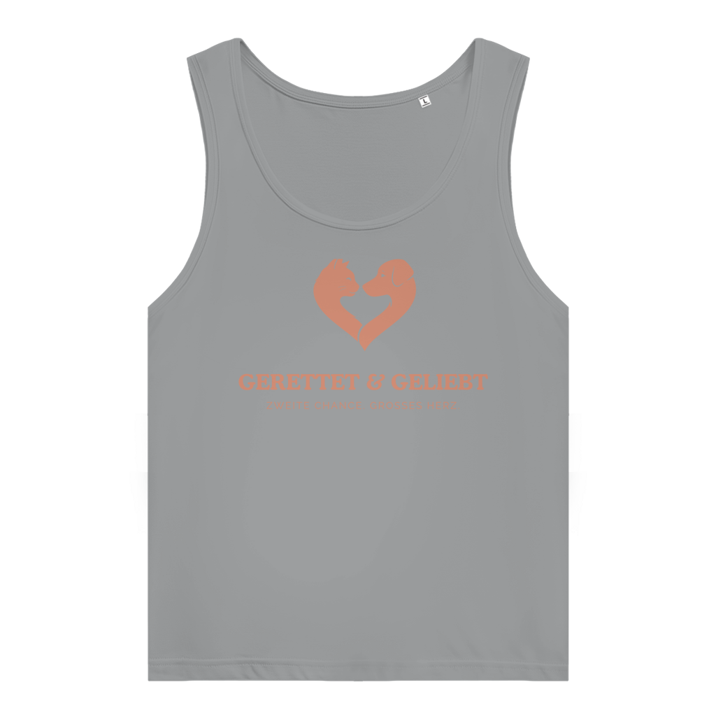 Gerettet & Geliebt – Organic Tank Top Damen
