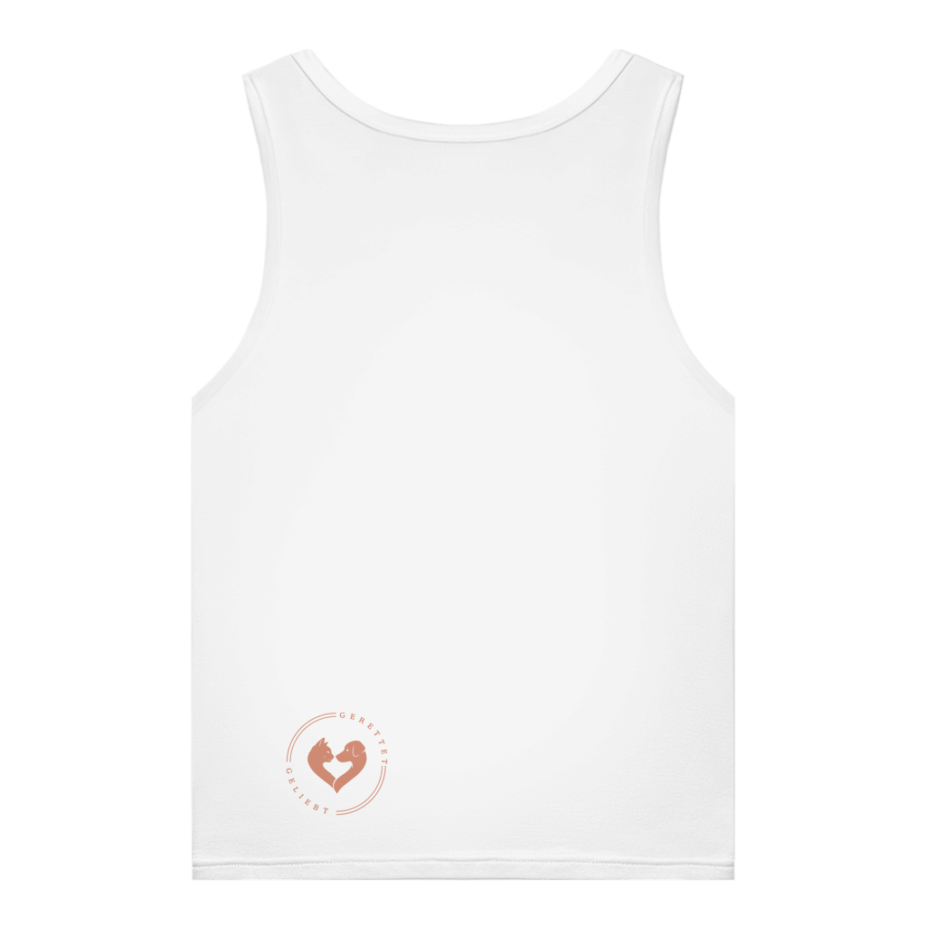 Gerettet & Geliebt – Organic Tank Top Damen
