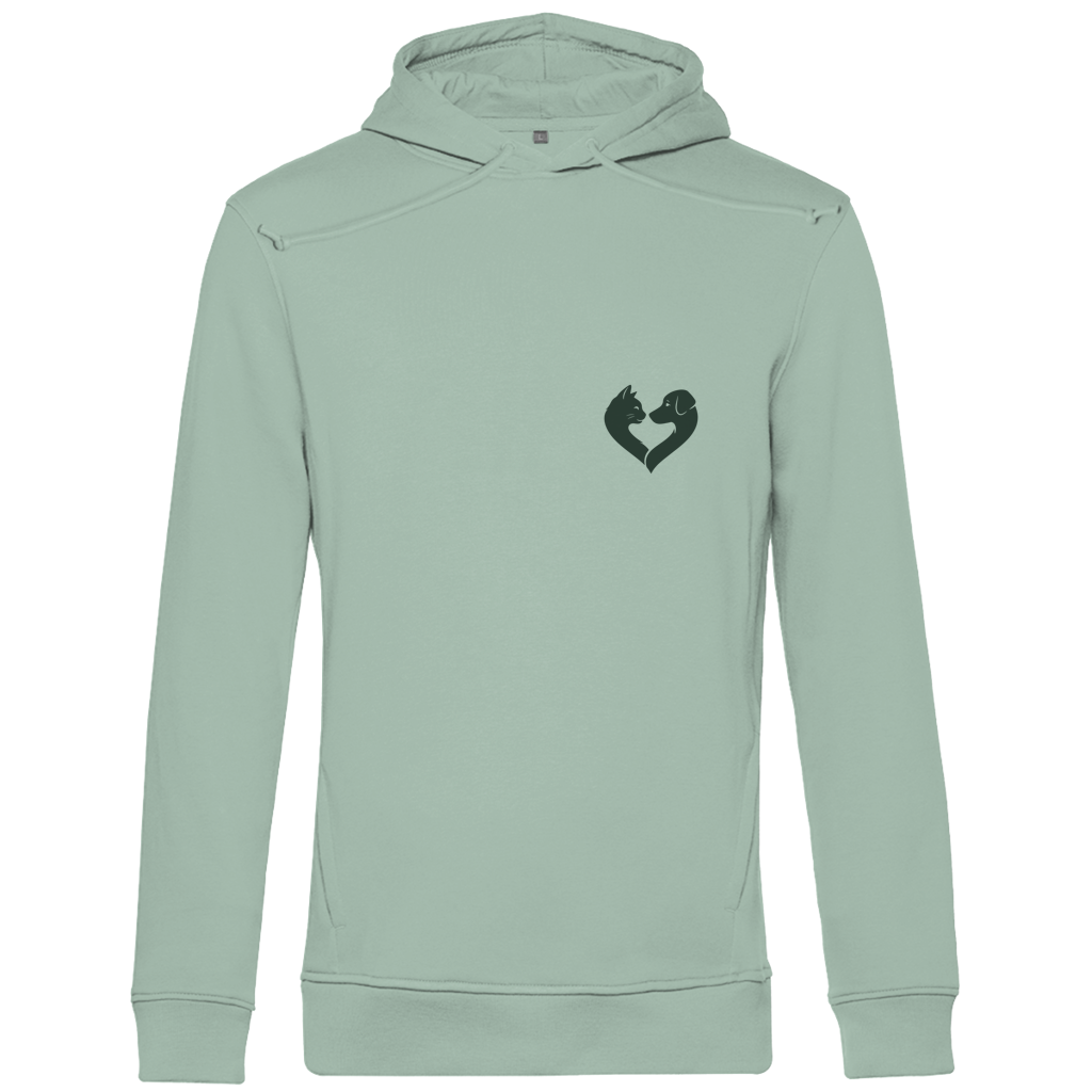 Adoptieren statt ignorieren – Premium Bio Hoodie Herren
