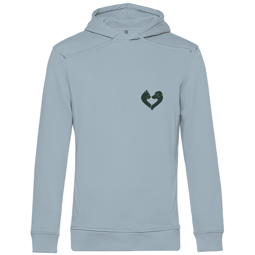 Adoptieren statt ignorieren – Premium Bio Hoodie Herren