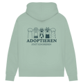 Adoptieren statt ignorieren – Premium Bio Hoodie Damen