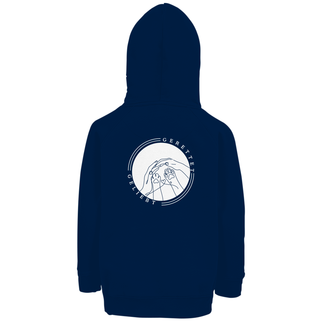 Hand & Pfote – Premium Bio Hoodie Kids