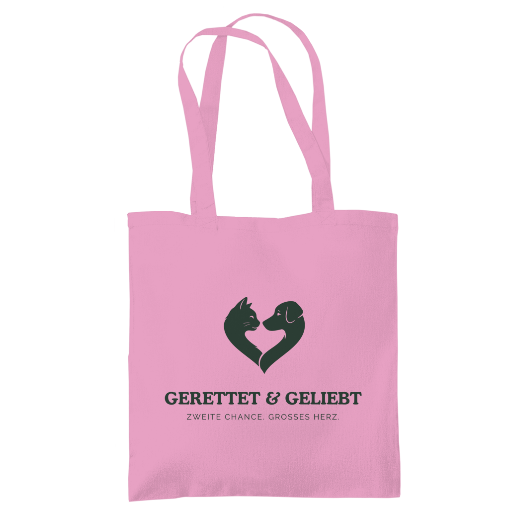Gerettet & Geliebt – Bio Tragetasche