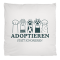 Adoptieren statt ignorieren – Kuschelkissen