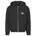 Liebe statt Mitleid - Unisex Oversize Zipper Hoodie