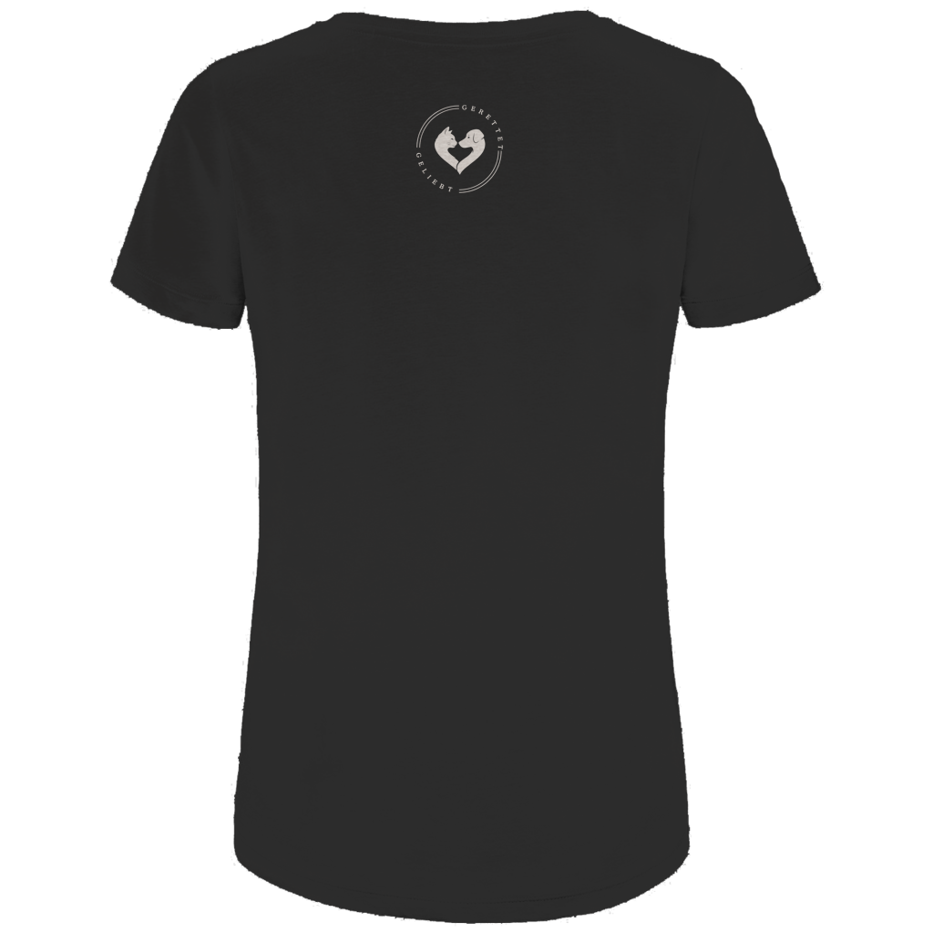 Liebe statt Mitleid – Damen Premium Bio T-Shirt