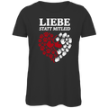 Liebe statt Mitleid – Damen Premium Bio T-Shirt