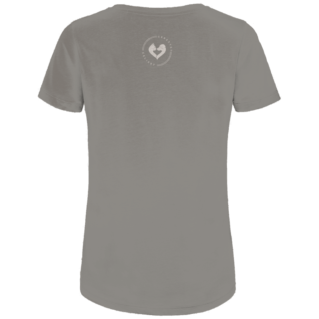 Liebe statt Mitleid – Damen Premium Bio T-Shirt