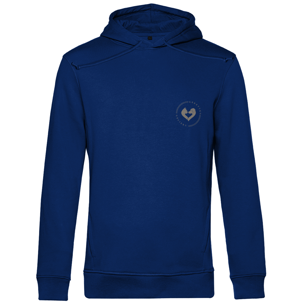 Glück hat vier Pfoten - Unisex Premium Bio Hoodie