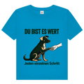 Du bist es wert - Premium Bio T-Shirt Damen