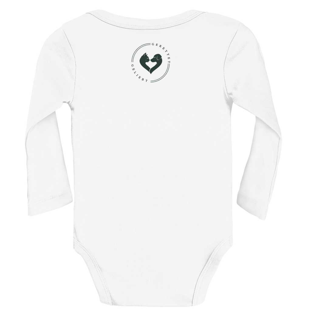 Du bist es wert - Bio Baby Body Langarm