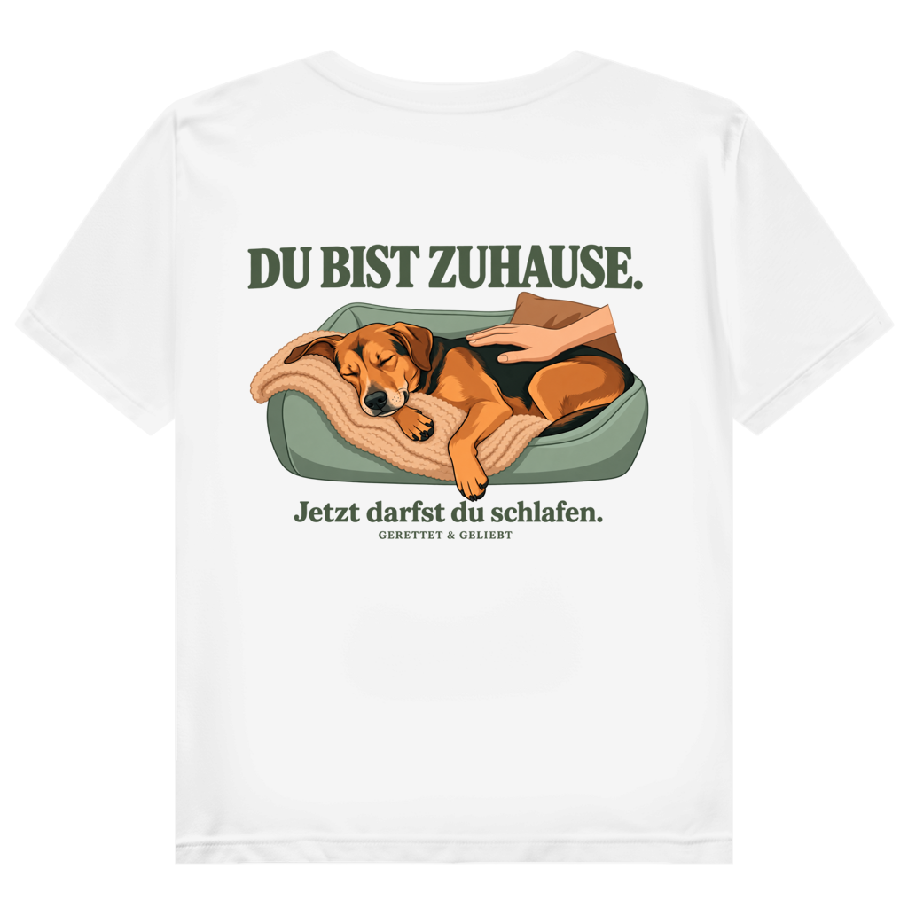 Du bist Zuhause - Premium Bio T-Shirt Damen