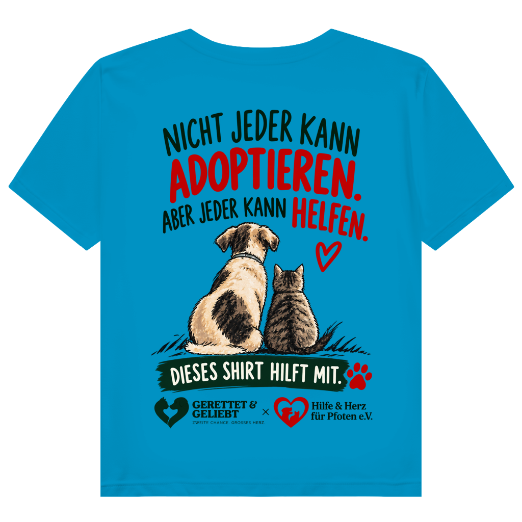 Jeder kann helfen - Premium Bio T-Shirt Damen (helle Farben)