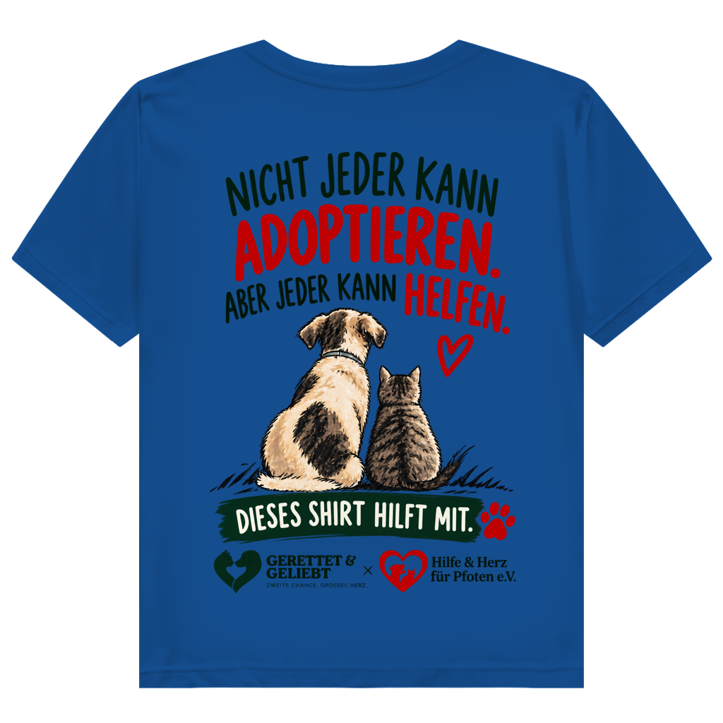 Jeder kann helfen - Premium Bio T-Shirt Damen (helle Farben)