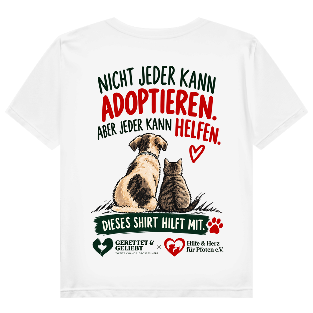 Jeder kann helfen - Premium Bio T-Shirt Damen (helle Farben)