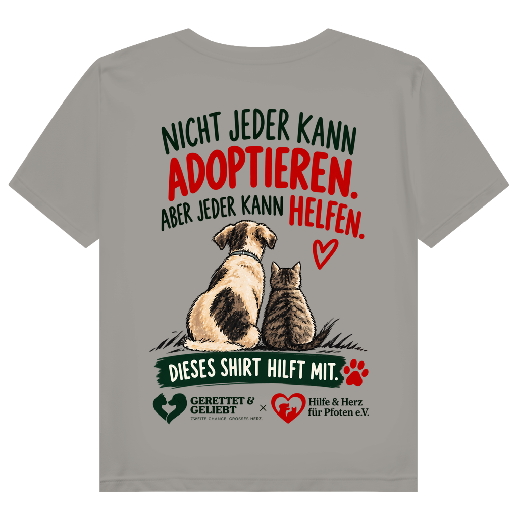 Jeder kann helfen - Premium Bio T-Shirt Damen (helle Farben)