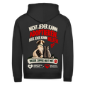 Jeder kann helfen – Zipper Hoodie Herren | XL bis 5XL (dunkle Farben)