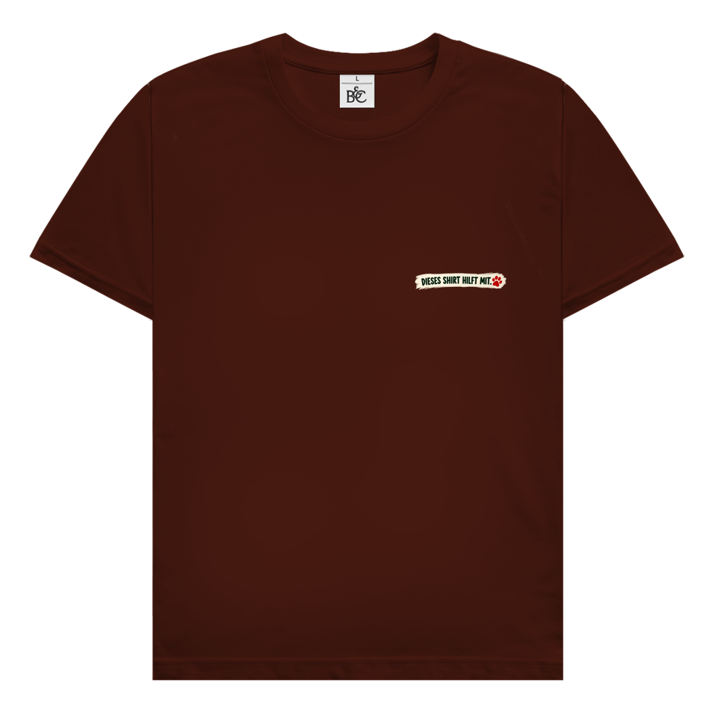 Jeder kann helfen - 100% Baumwolle T-Shirt Herren bis 5XL (dunkle Farben)