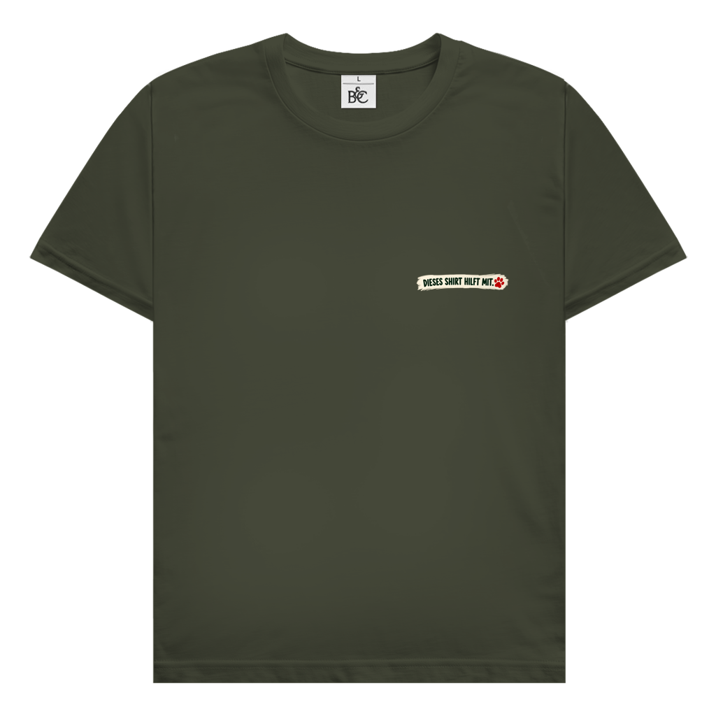 Jeder kann helfen - 100% Baumwolle T-Shirt Herren bis 5XL (dunkle Farben)