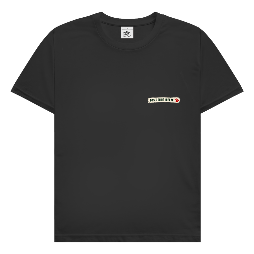 Jeder kann helfen - 100% Baumwolle T-Shirt Herren bis 5XL (dunkle Farben)