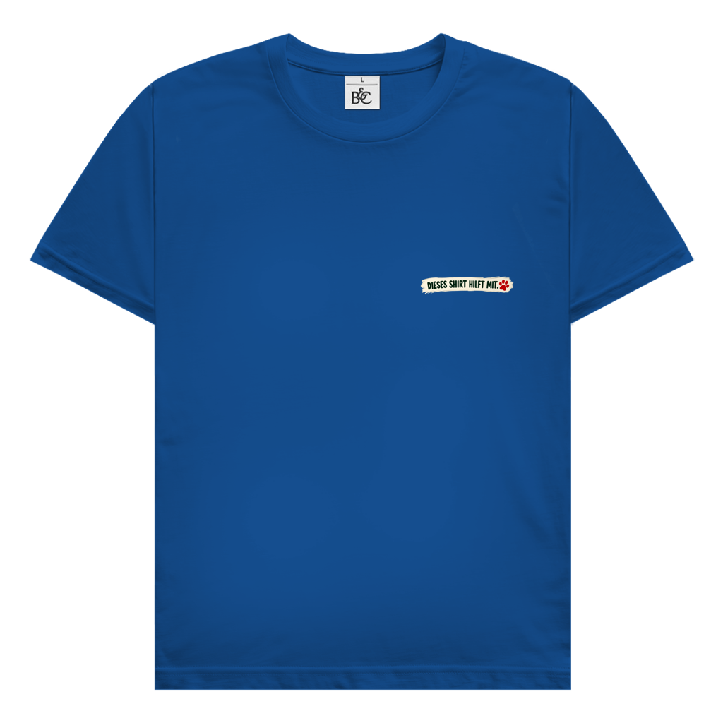 Jeder kann helfen - 100% Baumwolle T-Shirt Herren bis 5XL (dunkle Farben)