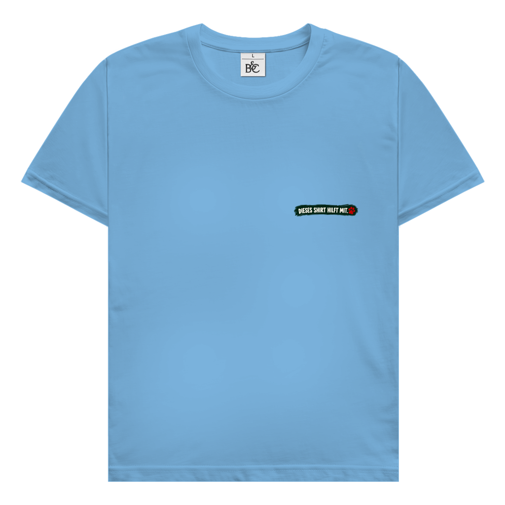 Jeder kann helfen - 100% Baumwolle T-Shirt Herren bis 5XL (helle Farben)