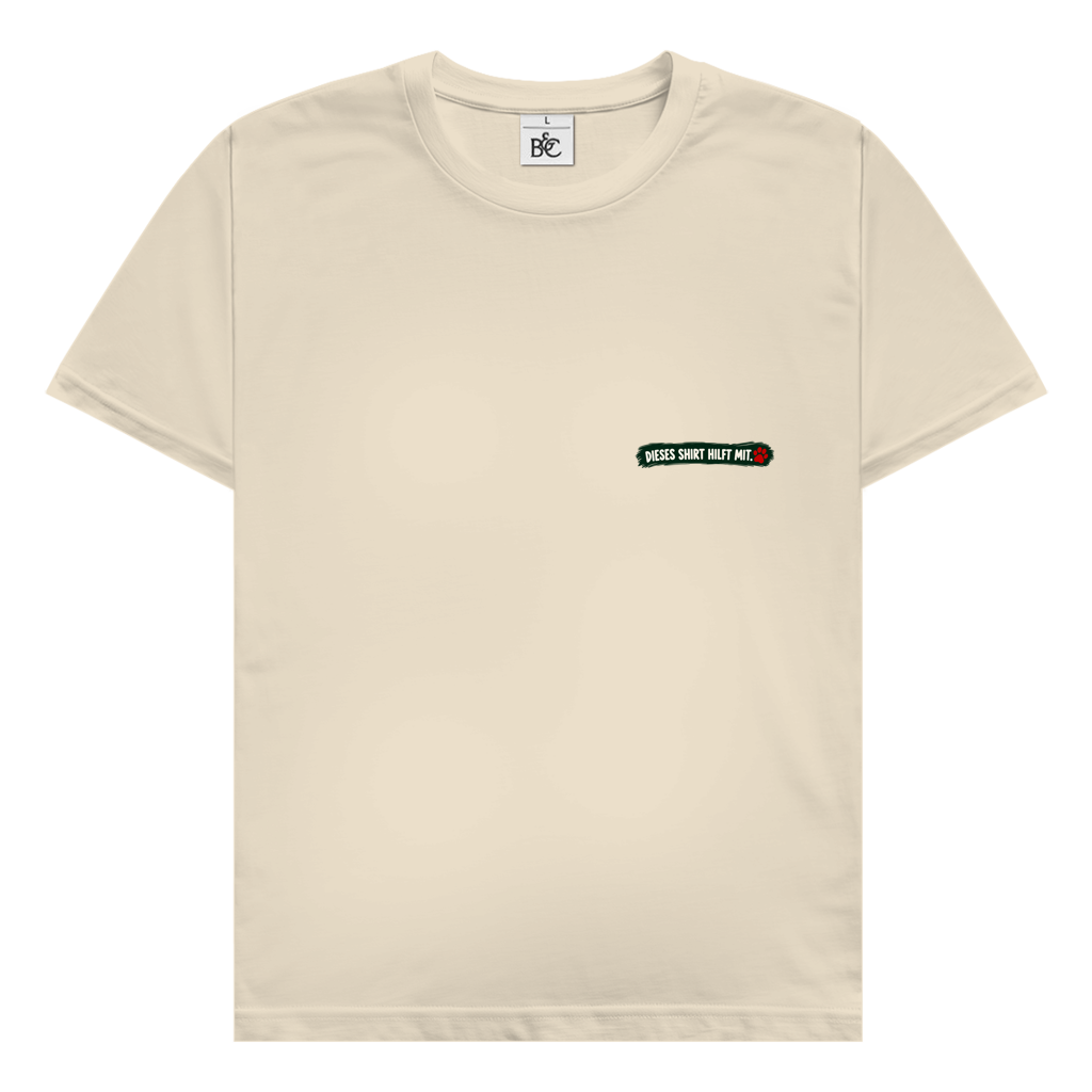 Jeder kann helfen - 100% Baumwolle T-Shirt Herren bis 5XL (helle Farben)