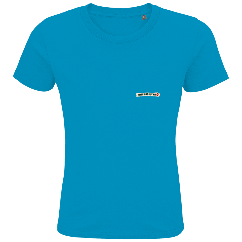Jeder kann helfen - Premium Bio T-Shirt Kids (dunkle Farben)