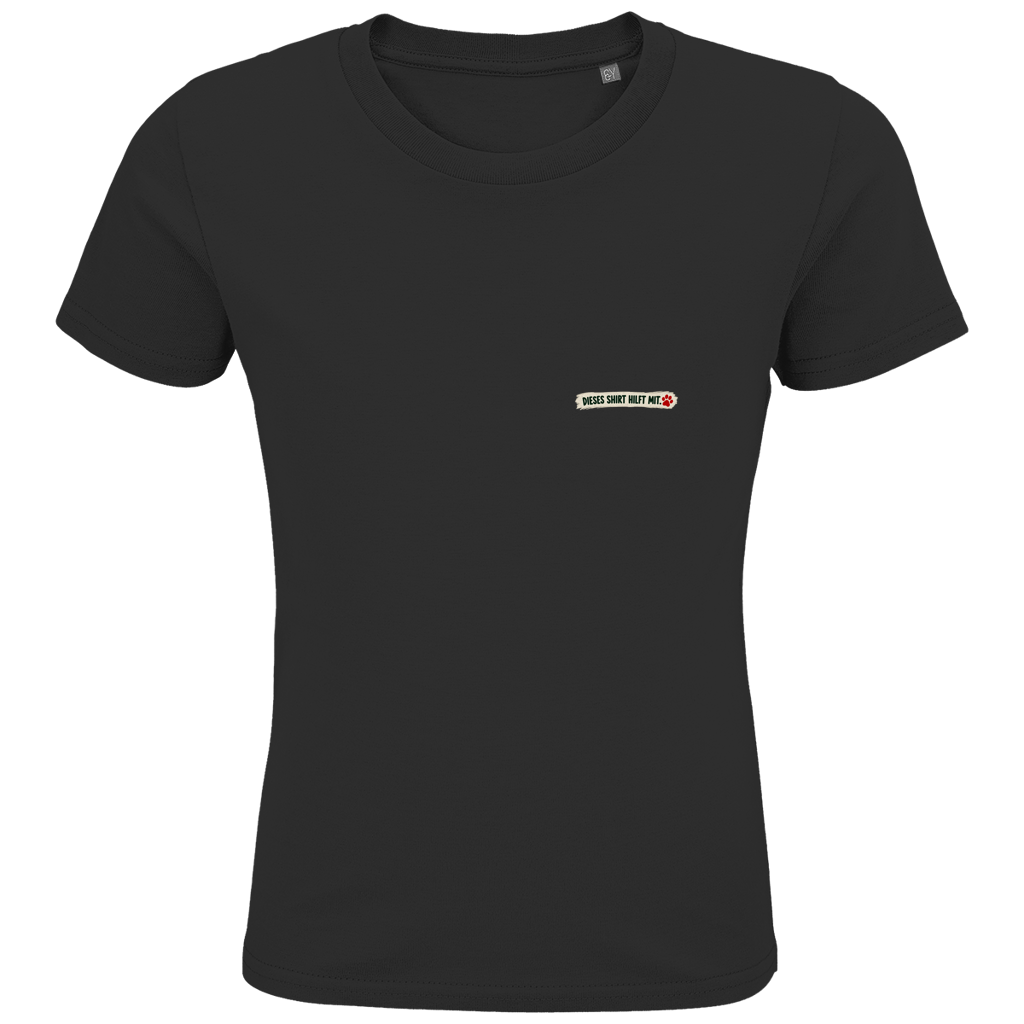Jeder kann helfen - Premium Bio T-Shirt Kids (dunkle Farben)