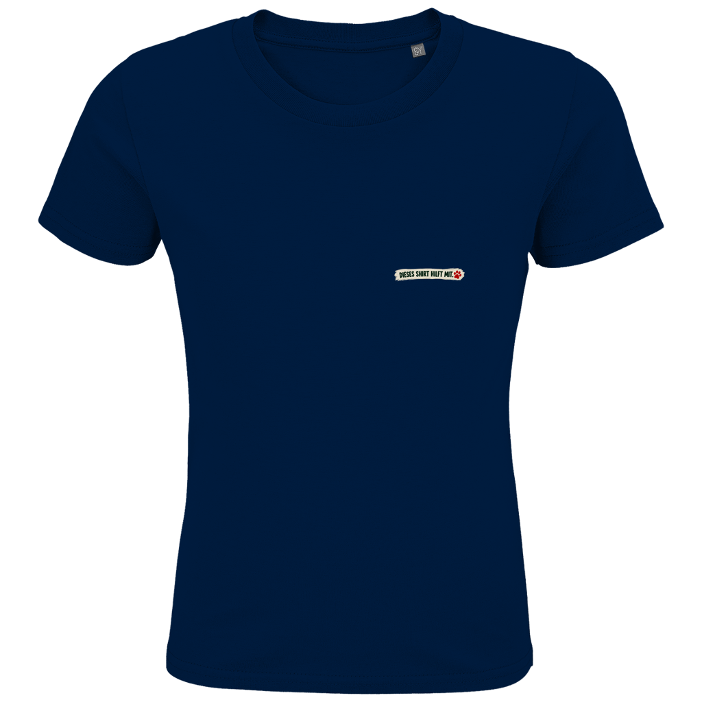 Jeder kann helfen - Premium Bio T-Shirt Kids (dunkle Farben)