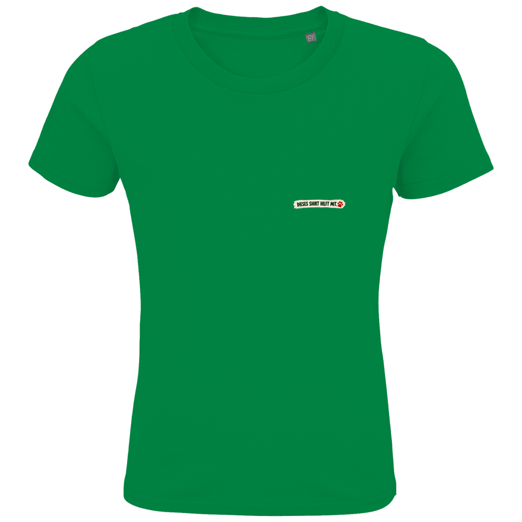 Jeder kann helfen - Premium Bio T-Shirt Kids (dunkle Farben)