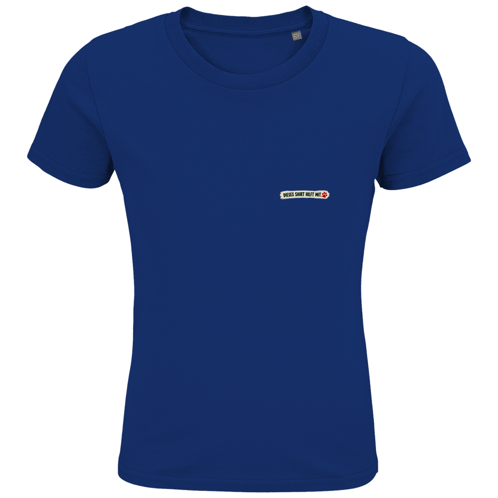 Jeder kann helfen - Premium Bio T-Shirt Kids (dunkle Farben)