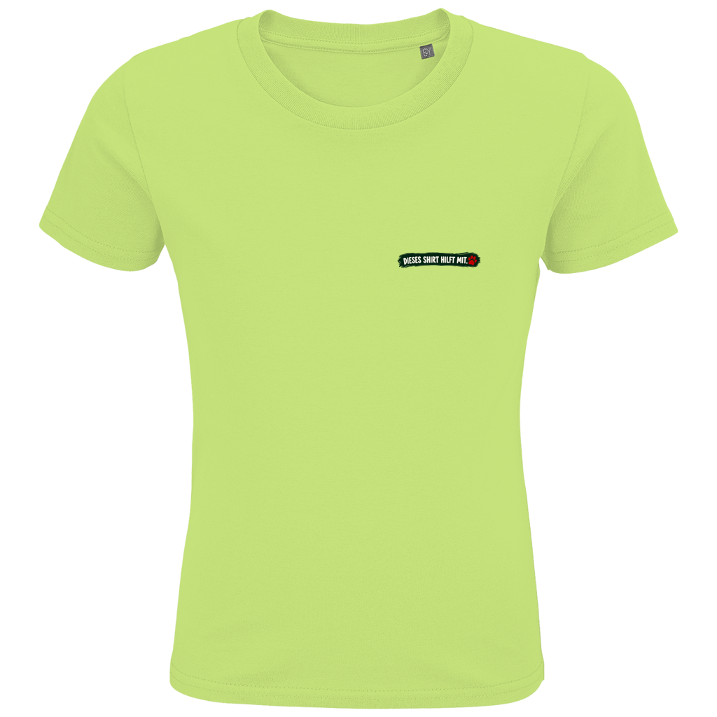Jeder kann helfen - Premium Bio T-Shirt Kids (helle Farben)