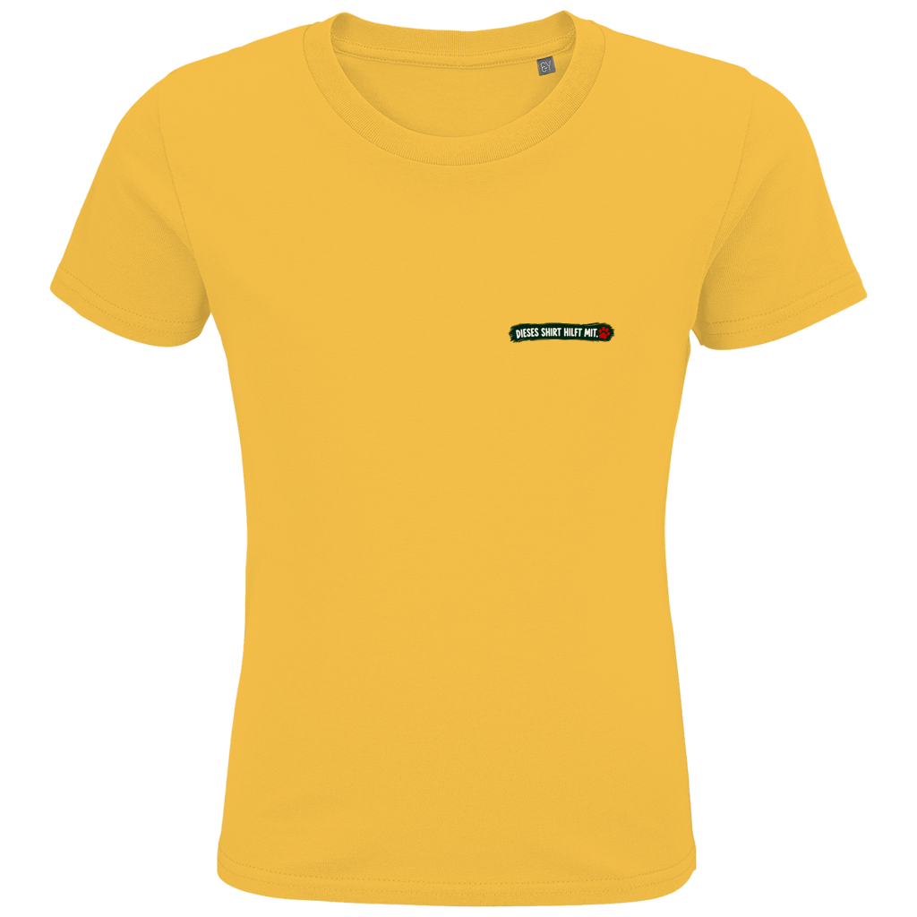 Jeder kann helfen - Premium Bio T-Shirt Kids (helle Farben)