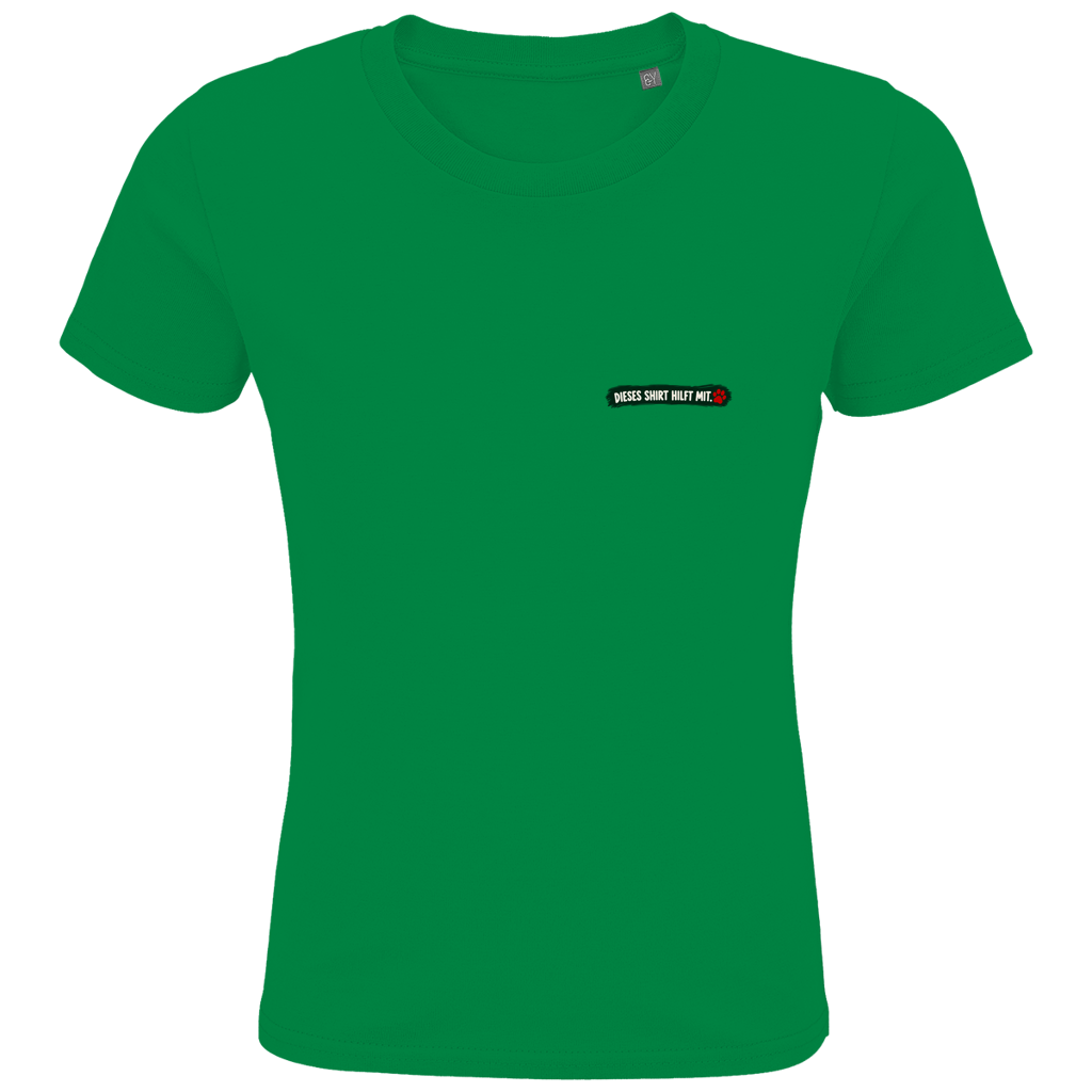 Jeder kann helfen - Premium Bio T-Shirt Kids (helle Farben)