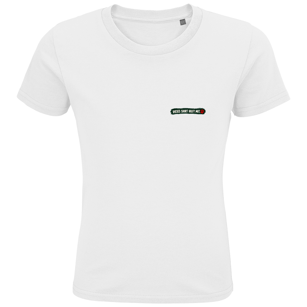 Jeder kann helfen - Premium Bio T-Shirt Kids (helle Farben)