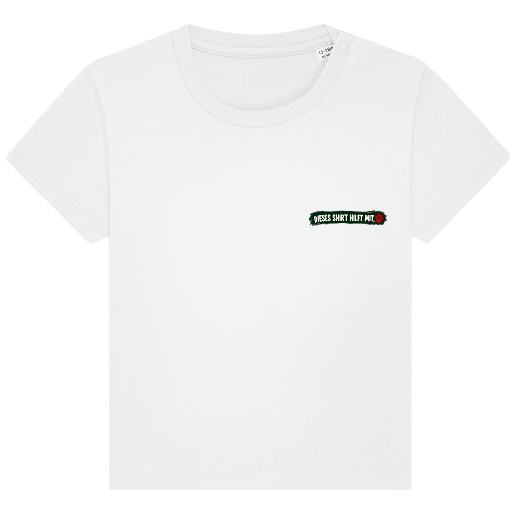 Jeder kann helfen - Premium Bio T-Shirt Baby (helle Farben)