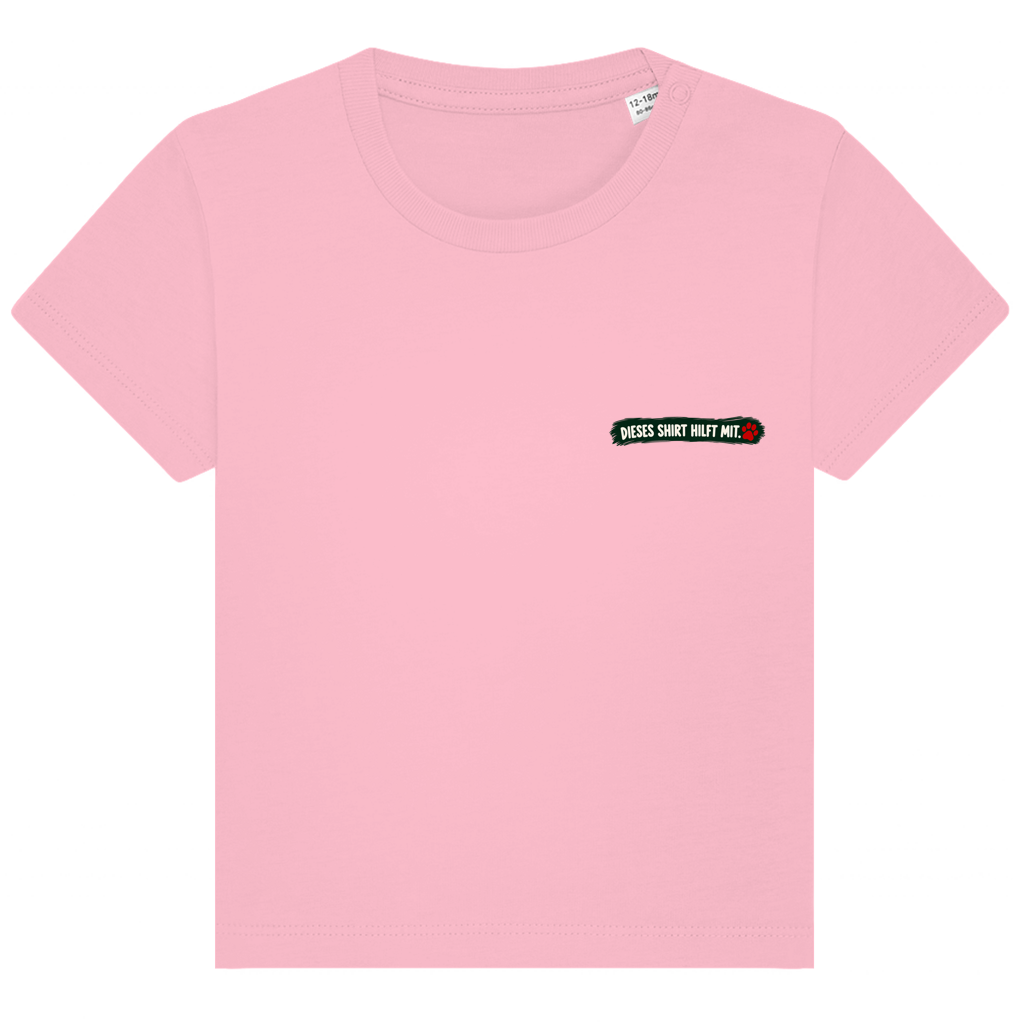 Jeder kann helfen - Premium Bio T-Shirt Baby (helle Farben)