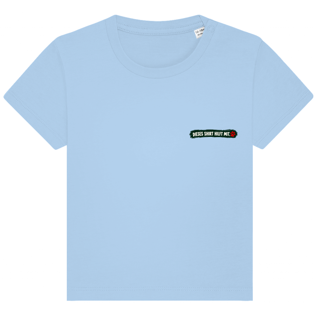 Jeder kann helfen - Premium Bio T-Shirt Baby (helle Farben)