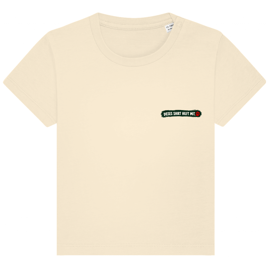 Jeder kann helfen - Premium Bio T-Shirt Baby (helle Farben)
