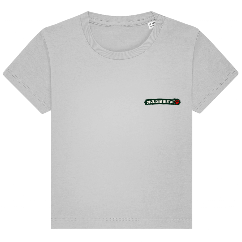 Jeder kann helfen - Premium Bio T-Shirt Baby (helle Farben)