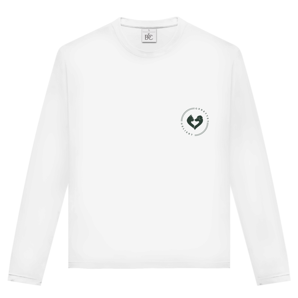 Du bist es wert – Unisex Langarmshirt