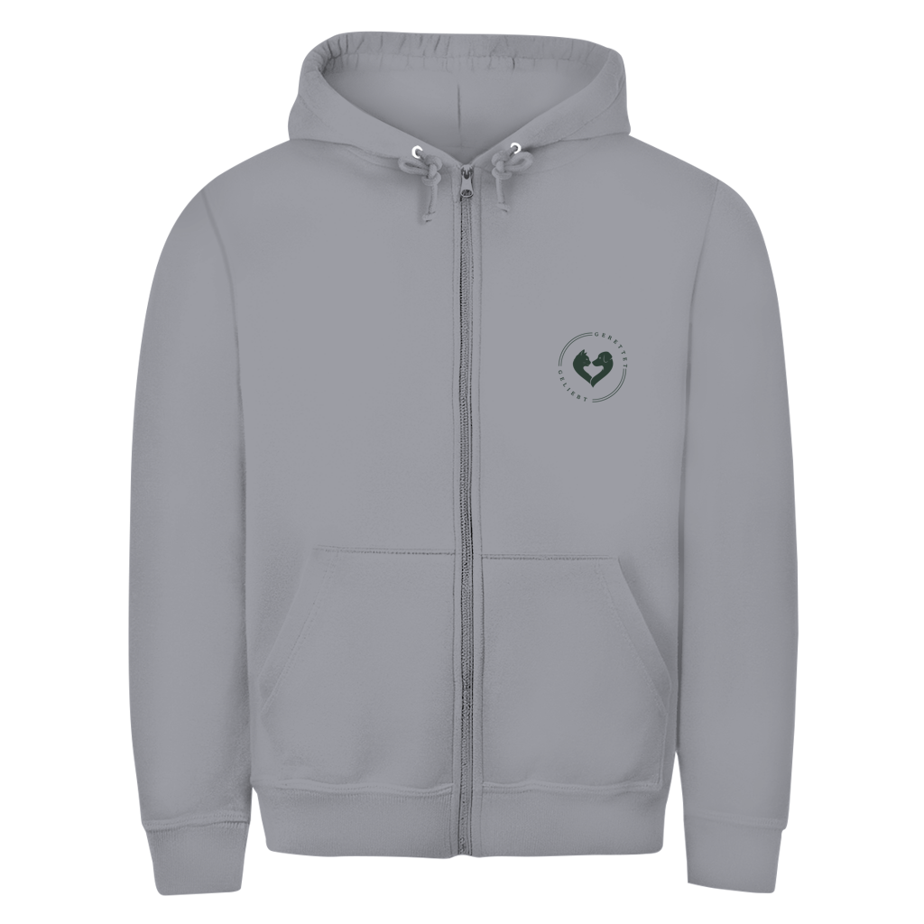 Du bist es wert – Zipper Hoodie Herren bis 5XL