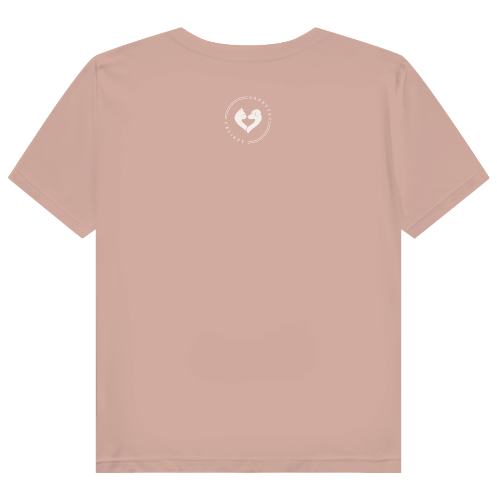 Du hast mich gesehen (Kätzchen stehend) – Premium Bio T-Shirt Damen