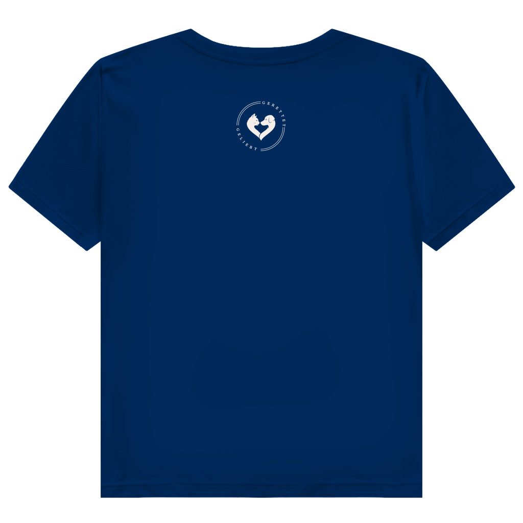 Du hast mich gesehen (Kätzchen stehend) – Premium Bio T-Shirt Damen