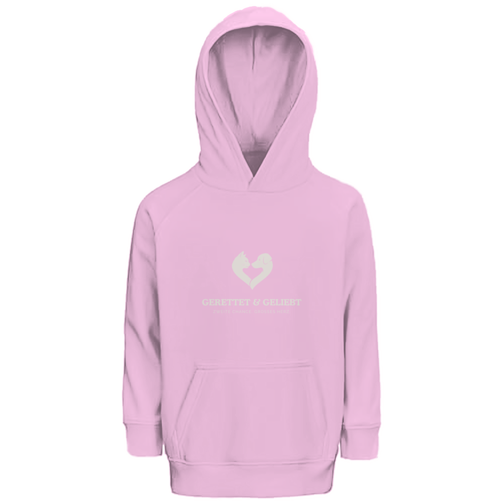 Du hast mich gesehen (Kätzchen stehend) - Premium Bio Hoodie Kids