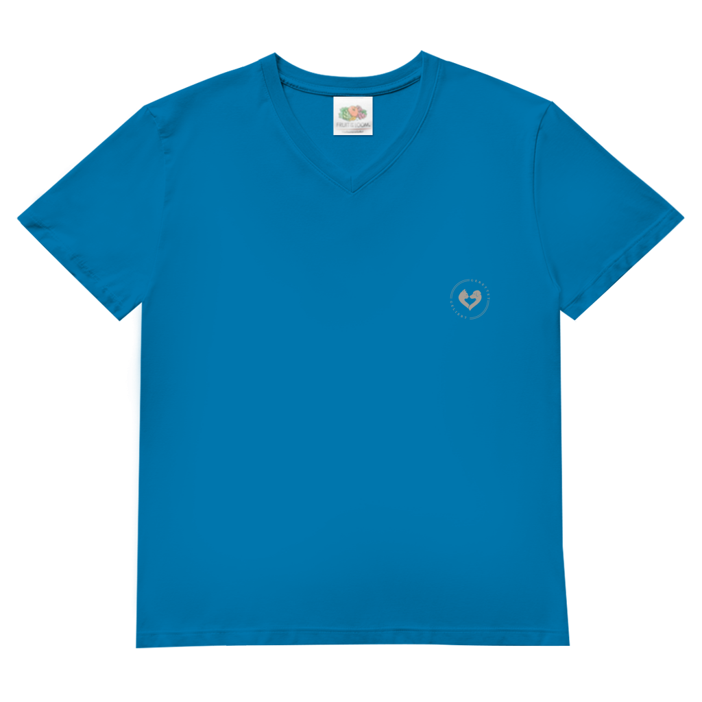 STILLER HELFER - Basic V-Neck T-Shirt Herren (bis 5XL)
